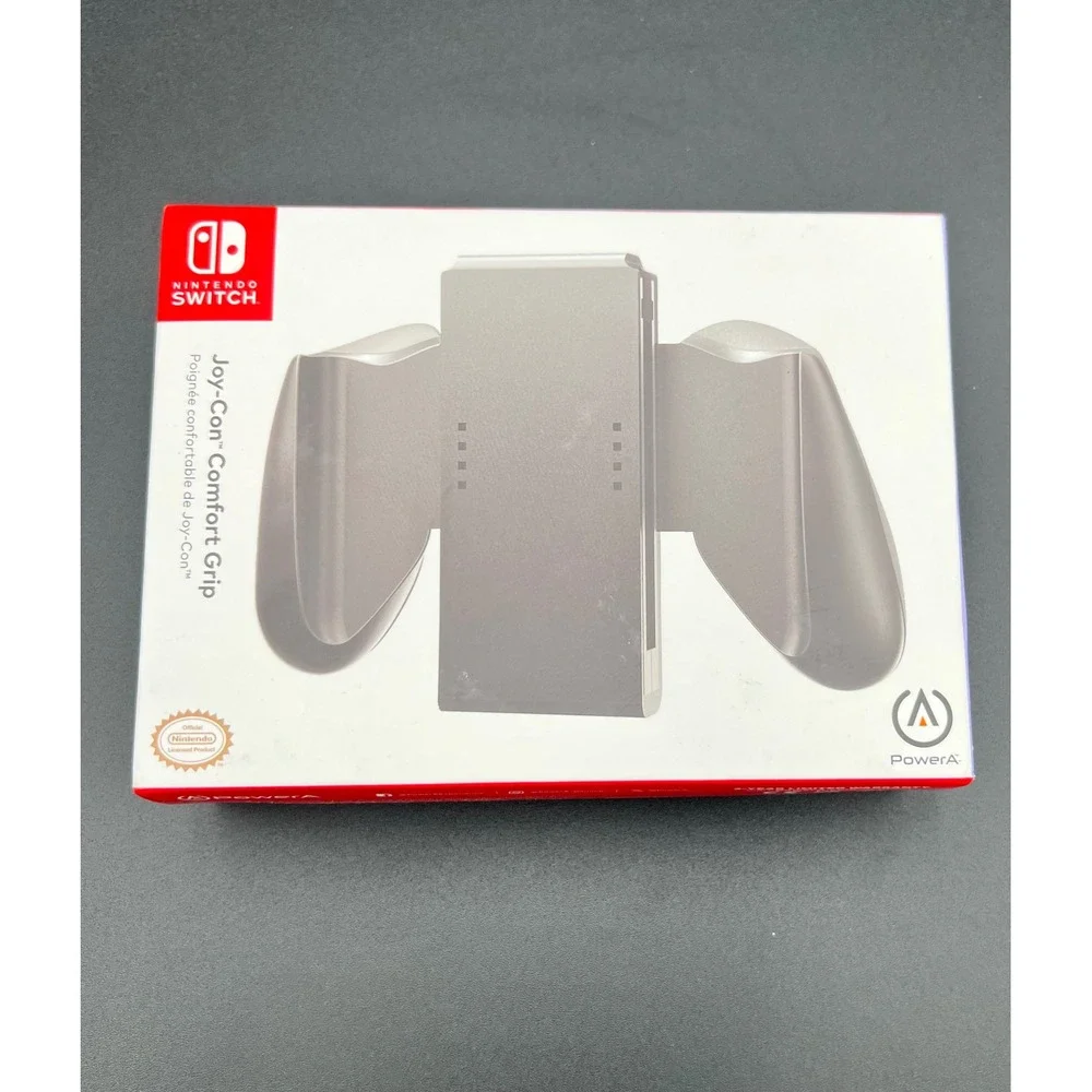 PowerA Nintendo Switch Joy-Con Comfort Grip Black 1501064-01 Official Licensed